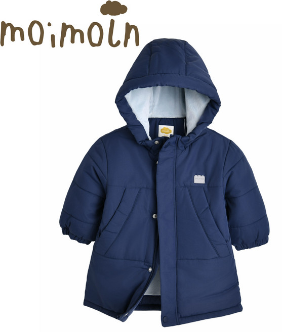 [매장발송] 모이몰른 아동 롱패딩 겨울 후드 방한 가볍고 따뜻한 자켓