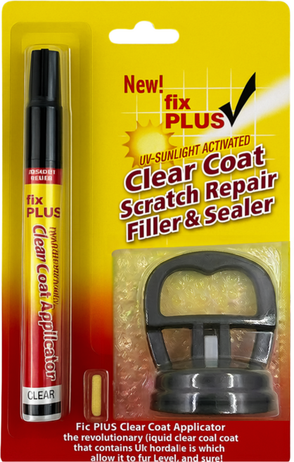 미라클다인 전차종호환 자동차 차량용 스크래치 잔기스 흠집 지우개 복원용 제거제 투명펜, 1개, 7.4ml