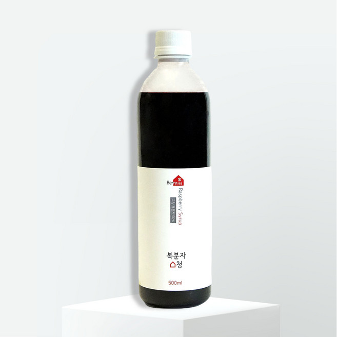 건더기없는 복분자청 복분자 엑기스 수제청 과일청, 1개, 500g