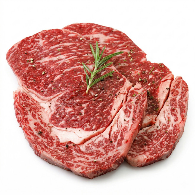 1등급 한우암소 꽃등심 냉장 200gx3개 (총600g), 3개, 200g