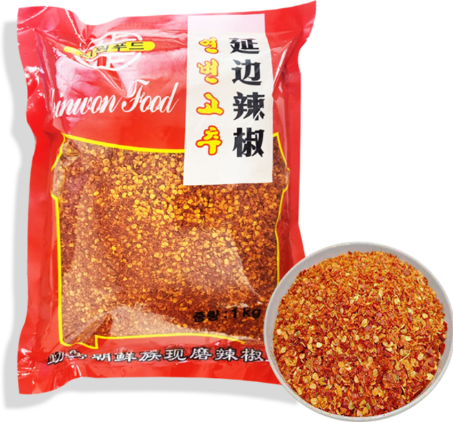 홍홍 중국식품 연변 고춧가루 중국고춧가루 고추가루 중국조미료, 1kg, 1개