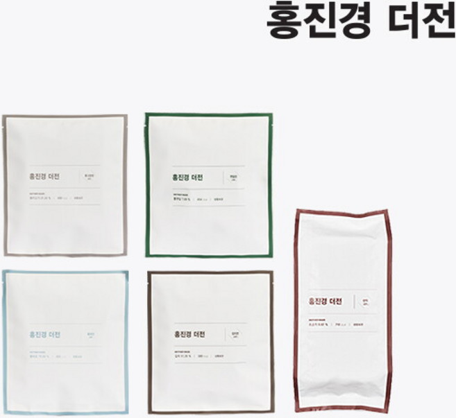 [홍진경 더전] 전 5종 세트(동그랑땡/동태전/깻잎전/산적/김치전), 5개