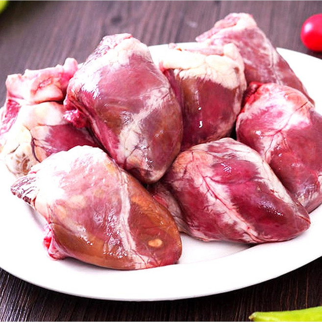 (배터짐) 청정지역 램 양심장 양염통 양내장 (일요일&당일발송), 1kg, 3개