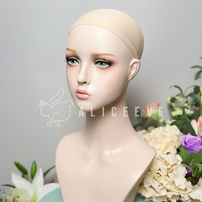 앨리스이브 신축성 좋은 가발망 캡 가발 고정용 스타킹망 코스프레 필수템, 1개, 스킨