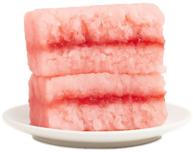 솔찬 딸기설기(냉동), 30개, 50g