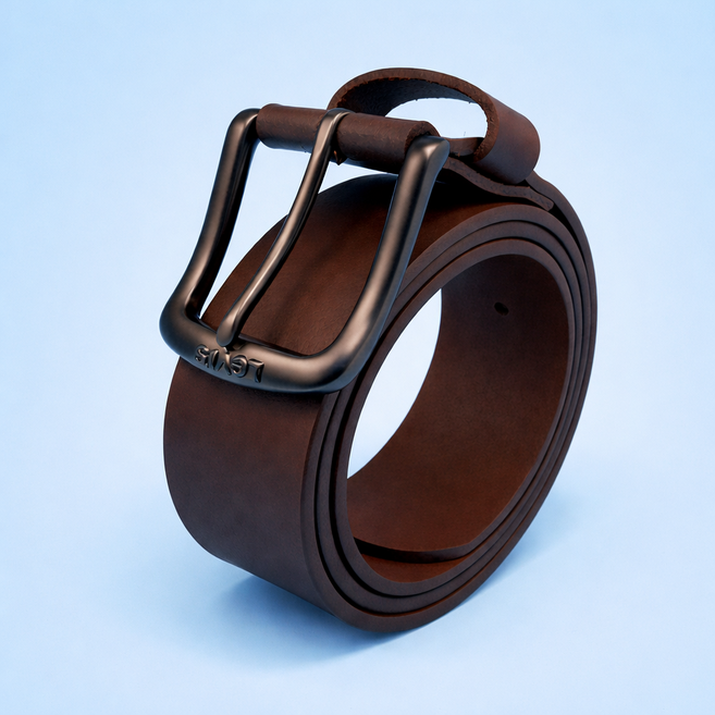 리바이스 Levis 남성 소가죽 벨트 남자 캐주얼 통가죽 허리띠