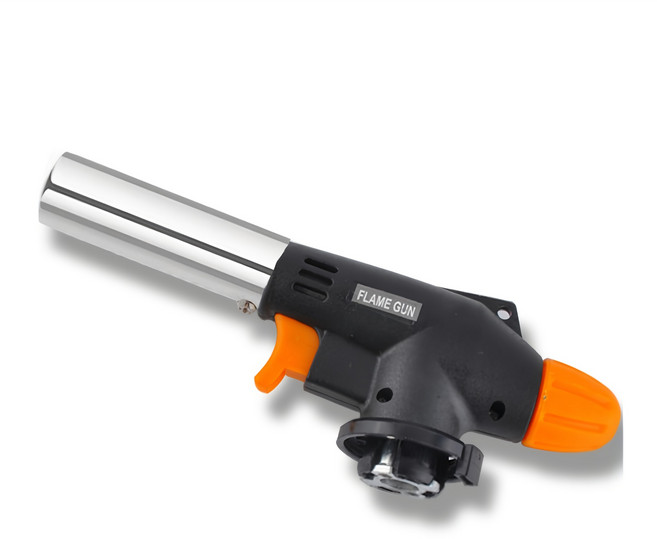 제이제이 캠핑 원터치 토치, 블랙, 1개