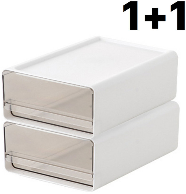 라워스 다용도 데스크 수납함 미니서랍, 2개