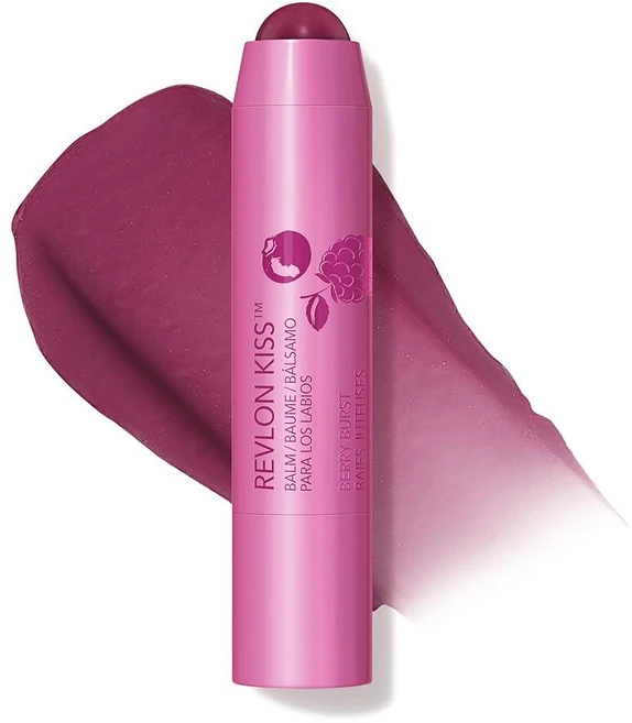 레브론 키스 립밤 크레용 천연 과일 오일이 함유된 하이드레이팅 립 모이스처라이저 SPF 20 베리 버스트 2개, 1개, 2.6g - 쿠팡