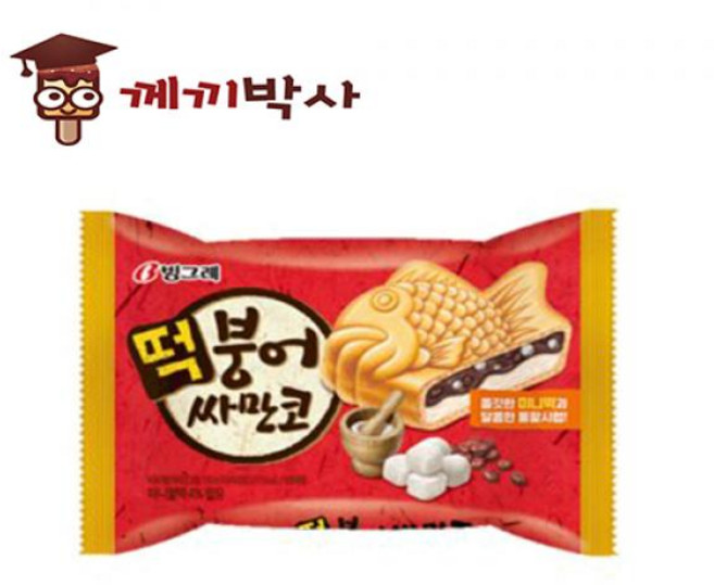 빙그레 떡붕어싸만코 30입, 4500ml, 1개