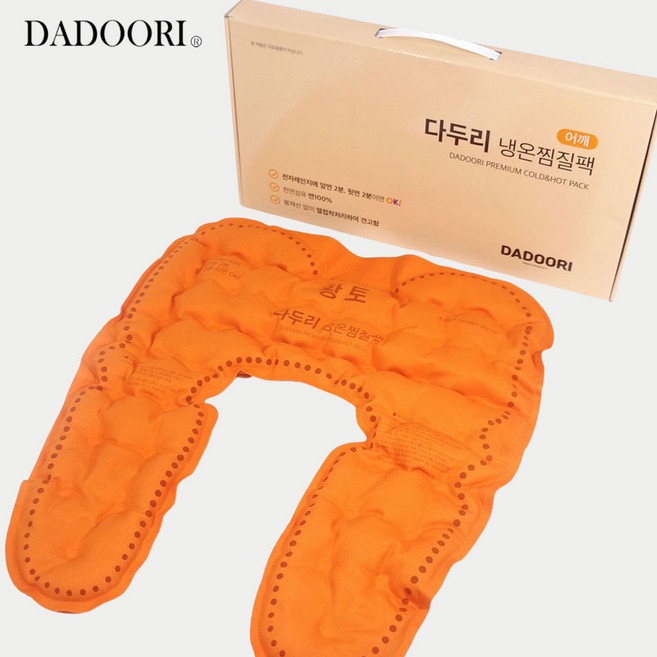 다두리 어깨 황토 냉온 찜질팩, 1개