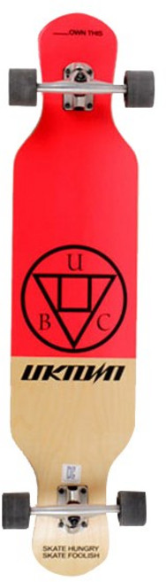 언노운 42인치 롱보드, 레드, 1개