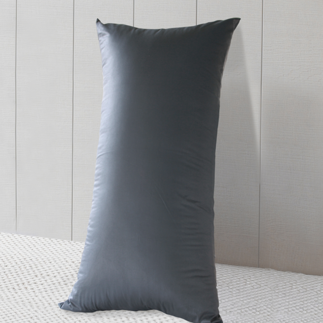 네모라인 국내생산 스마일 등쿠션 커버+솜 세트 침대 헤드 등받이 쿠션, 차콜