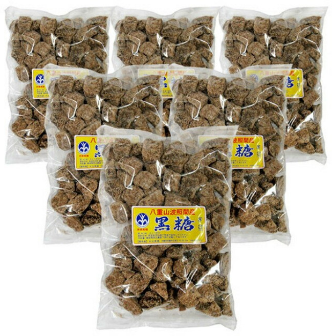 오키나와 야에야마 하테루마산 흑설탕, 6개, 1kg