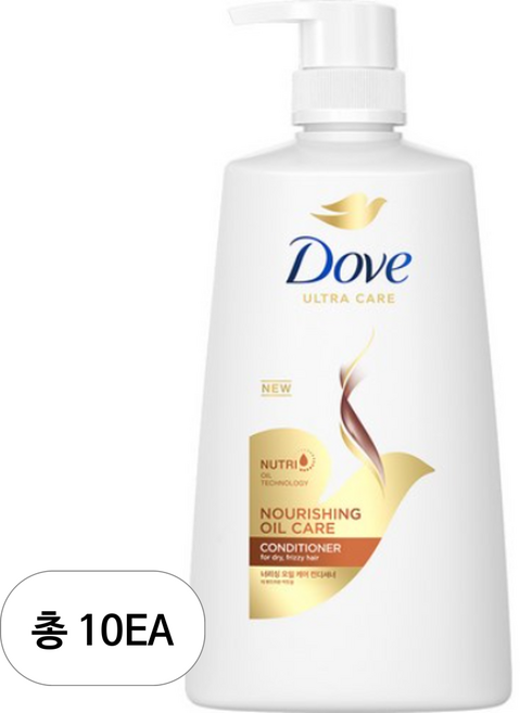 도브 너리싱오일케어 컨디셔너, 10개, 660ml