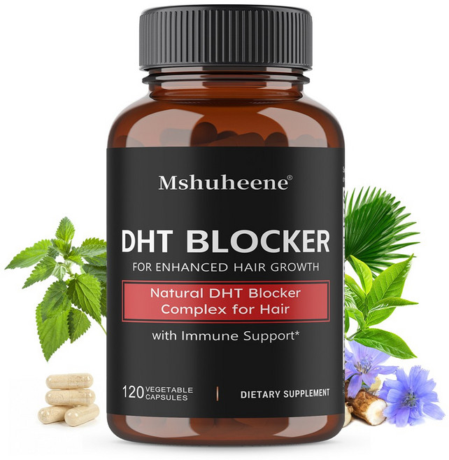DHT차단제+면역지원보충제 남녀용 영양보충 모발성장촉진, 1개, 120정