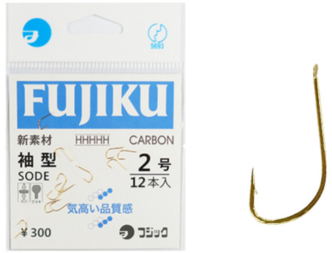 후지쿠 소데 금침 2호-9호 학꽁치 알바늘, 금침 3.5호, 1개