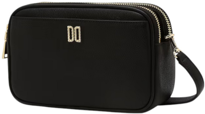 [정품 빅세일] 닥스 DD로고 카메라백 사각 쉐입 소가죽 미니 크로스백