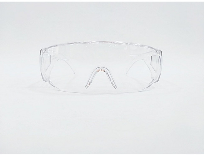 [으뜸50안경판매] 방풍 꽃가루알레르기 알러지 방지 안구건조증 보호 투명안경테 코로나19 보호용