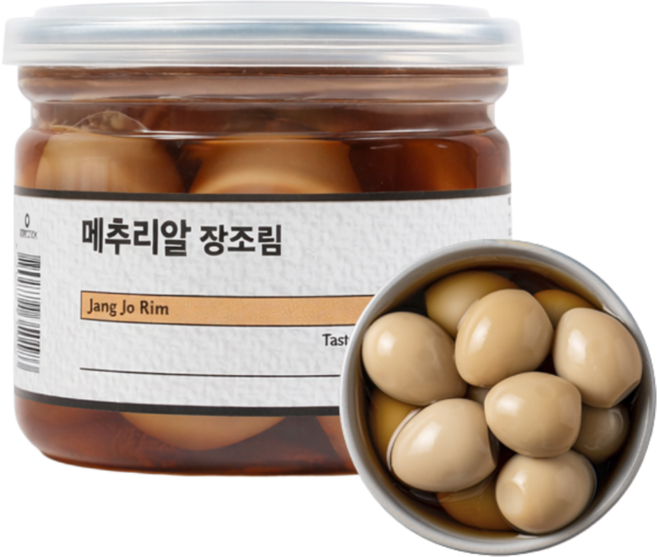 [베리쿡] 아기반찬 메추리알장조림, 230g, 1개