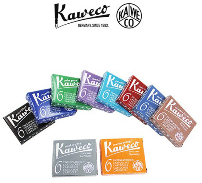 카웨코 잉크 카트리지 / 국제표준 규격 사이즈, 펄 블랙