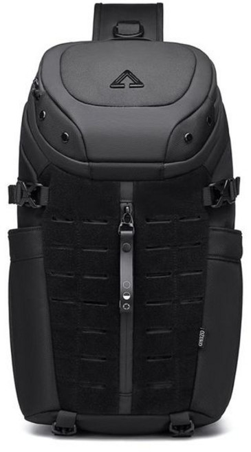 남자 백팩 Ozuko 남성용 체스트 백 방수 USB 크로스 바디 도난 방지 짧은 여행 메신저 슬링 패션 디자이너