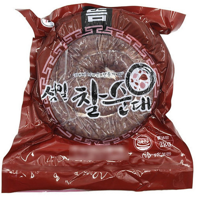 성일 찰순대 2kg 찰순대 2kg 8봉, 8개
