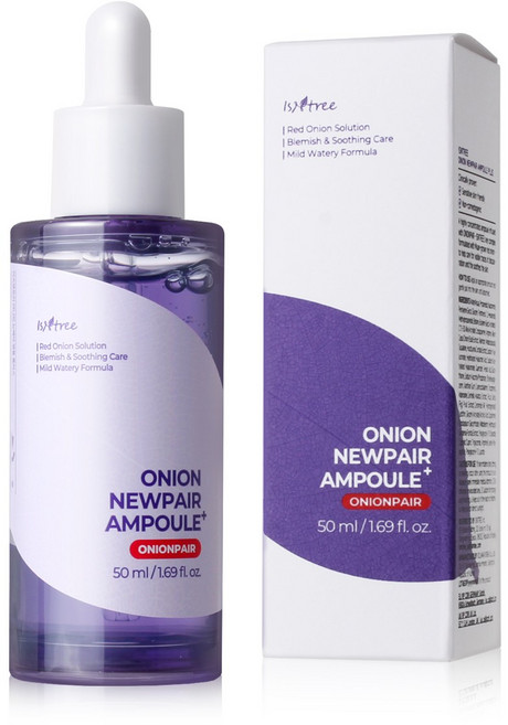 (리뉴얼) 이즈앤트리 어니언 뉴페어 앰플 플러스 50ml (어니언 퍼플토닝 앰플), 1개