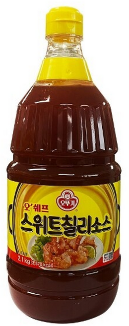 오쉐프 스위트칠리소스 2.1kg /오뚜기, 1개