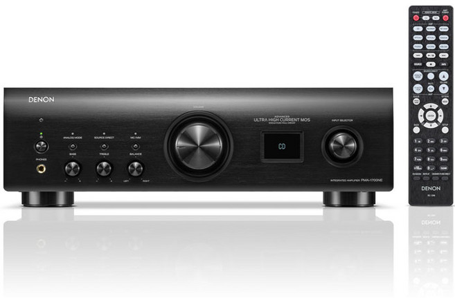 (DENON) PMA-1700NE 고급통합앰프(광케이블증정), 실버