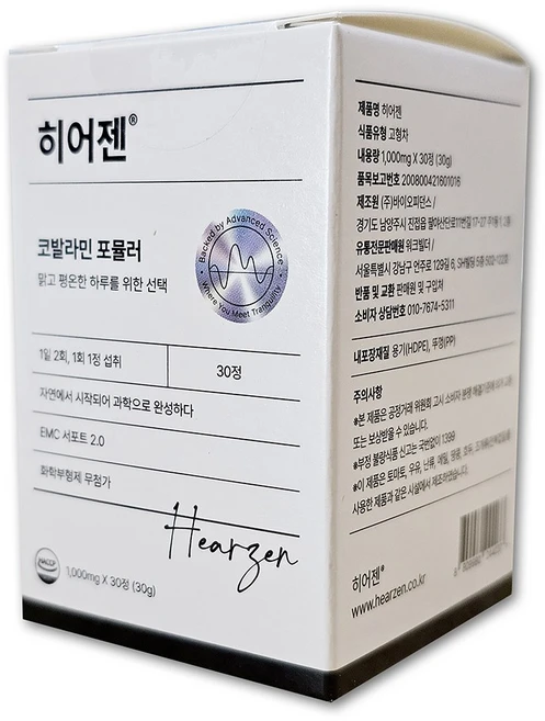 히어젠 코발라민 포뮬러, 1개, 30정 - 쿠팡