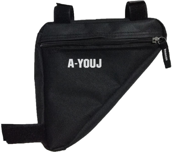 자전거 프레임 보조가방 수납백 라이딩백 안장가방 수납가방 방수, 1개