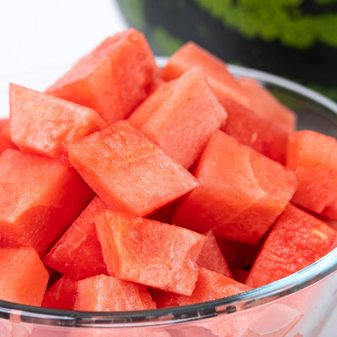 프리미엄 고당도 하우스 꿀 수박 정품 왕수박 3kg 4kg 5kg, 1개, 5-6kg