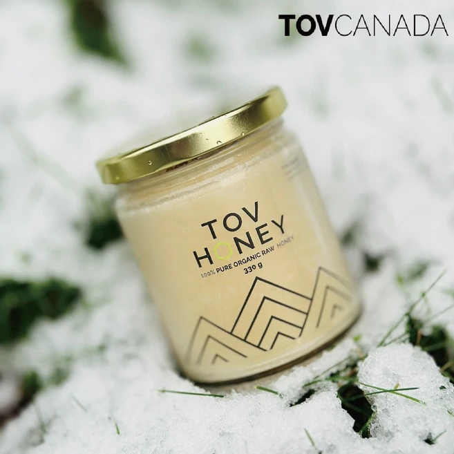 캐나다 오가닉 천연 벌꿀 330g 유기농 코셔 인증 토브 꿀, 1개 - 쿠팡