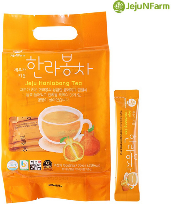 제주앤팜 제주가 키운 한라봉차, 25g, 30개입, 1개