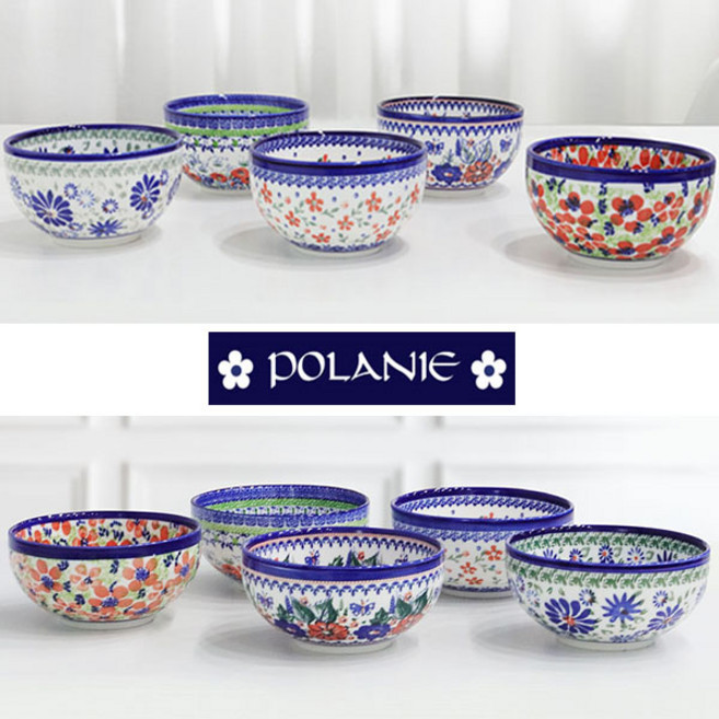 도자기그릇세트모음 공기대접세트 면기 밥공기 국그릇 우동기 식기 본차이나 카렌 애플 소담 마루이, 선택03-폴라니에(공기5P/대접5P), 1개