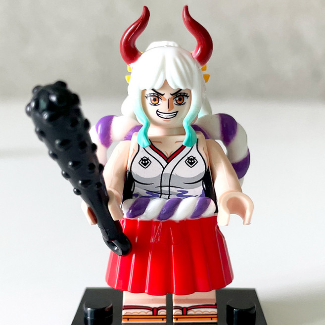 핸드브릭 팩토리 커스텀 미니브릭 피규어 원피스 해적 호환 블록호환, 051. 야마토, 1개