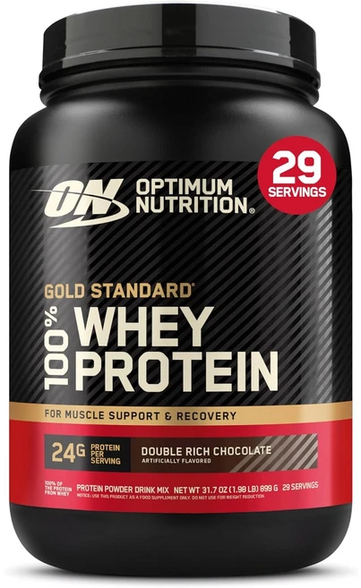 옵티멈뉴트리션 골드 스탠다드 웨이 프로틴 아이솔레이트 단백질 보충제 더블 리치 초콜릿, 899g, 1개 - 쿠팡