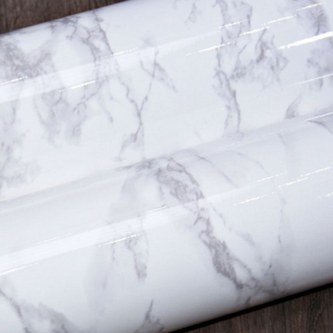대리석 시트지 인테리어필름, 01.마블화이트 유광 (HWP-21659)