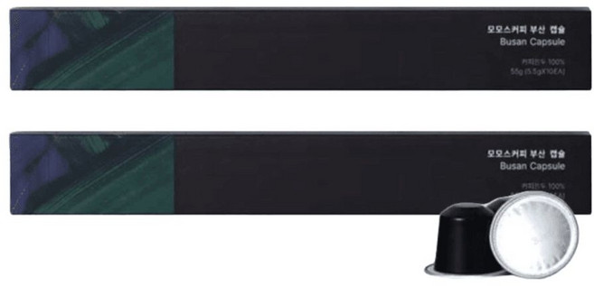 모모스커피 부산 캡슐커피, 5.5g, 10개입, 2개