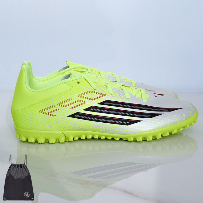 아디다스 파이버스킨 CLUB 풋살화 솔라옐로우 터프화 축구화 (PGN짐쌕가방 지급)