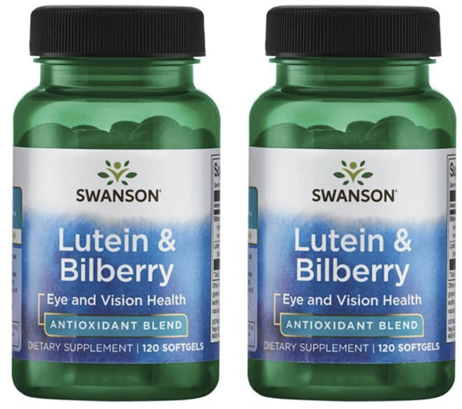스완슨 루테인 & 빌베리 소프트젤, 120정, 2개 - 쿠팡