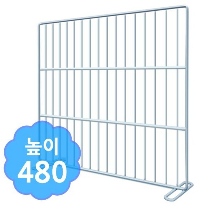 예스토어 아이스크림 칸막이 냉동 평대용 쇼케이스 진열 마트, 1개, 화이트