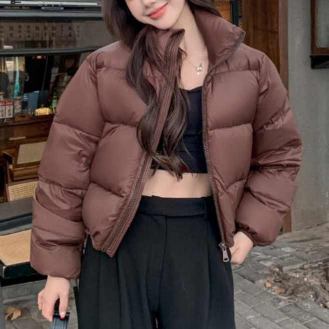 겨울에 입으면 간지나는 캐주얼 크롭 숏 패딩