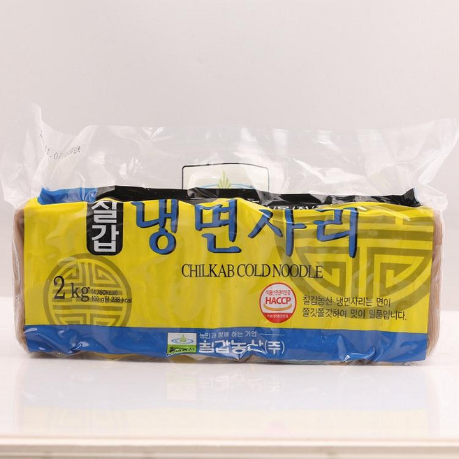 냉면사리 2KG칠갑, 1개, 2kg