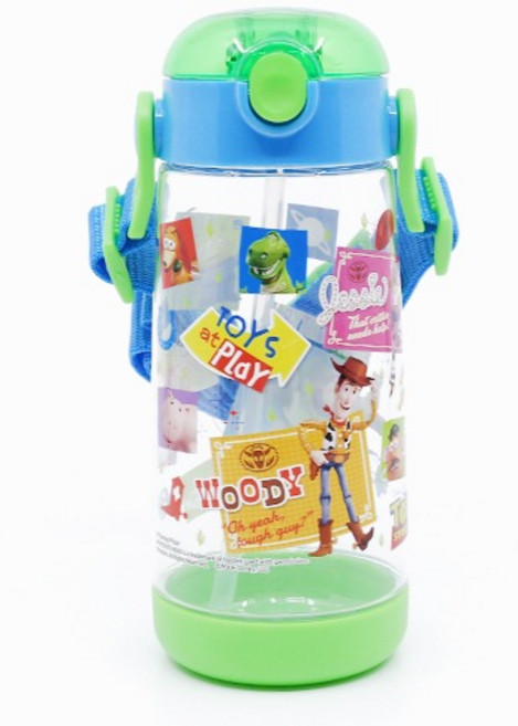 원터치 스트로우 빨대 물통 물병 480ml (토이스토리), 1개