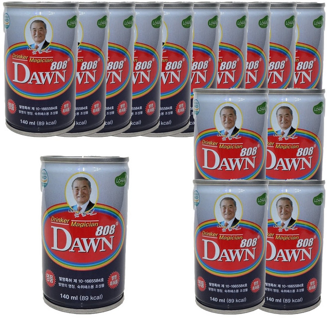 (주)그래미 숙취해소에 조은차 여명808 140ml 15캔, 15개