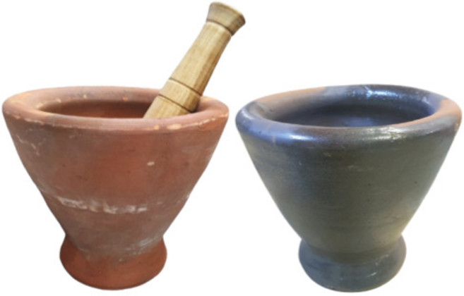 태국절구 쏨땀절구 20cm*H16cm, 1개