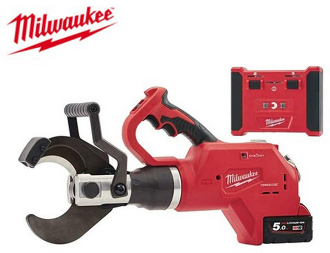 밀워키 유압언더그라운드 충전케이블커터 M18HCC75R-502C, 1개