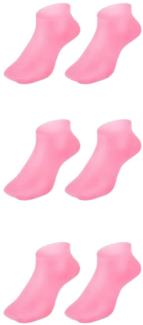 블체 실리콘 보습 양말 3개 덧신 발바닥 각질 굳은살 발뒤꿈치 보호